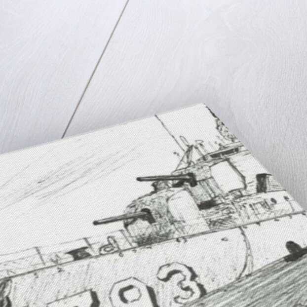 Destroyer 793 Boston Maritime Museum, 2003 by Vincent Alexander Booth
