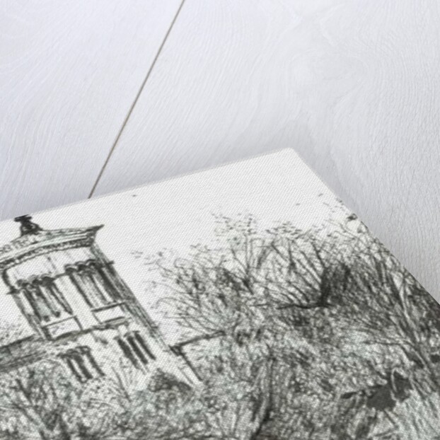 Church across the Thames, 2004 by Vincent Alexander Booth