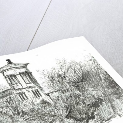 Church across the Thames, 2004 by Vincent Alexander Booth