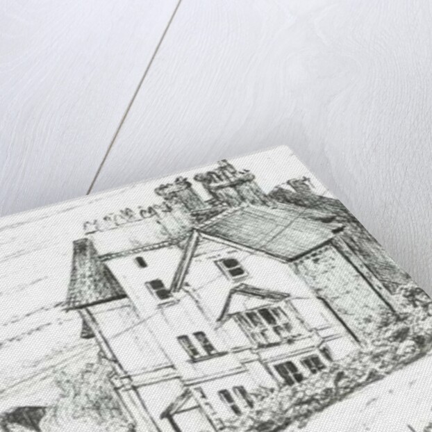 The Jesuit House on the Welsh coast, 2005 by Vincent Alexander Booth