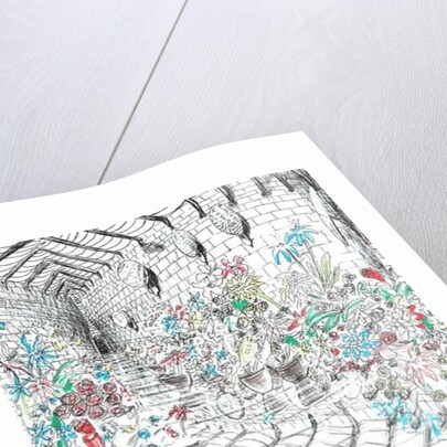 The Castle in the Forest of Findhorn, flower room, 2006, by Vincent Alexander Booth