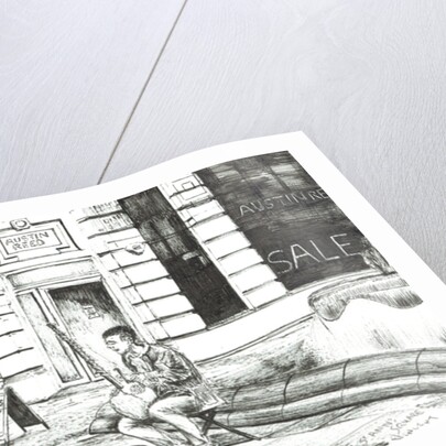 Musician St. Ann's Square, 2016 by Vincent Alexander Booth