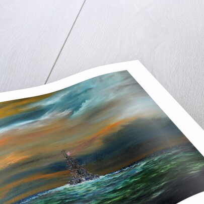 IJN Yamashiro heads for the US 7th fleet, 24th October 1944, 2018 by Vincent Alexander Booth