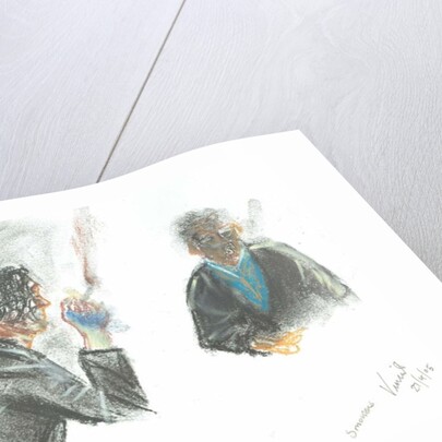 Pub Smokers, 2005 by Vincent Alexander Booth