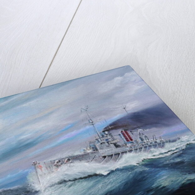 SMS Seydlitz enters Jutland 14:15 pm 31st May 1916, 2018 by Vincent Alexander Booth