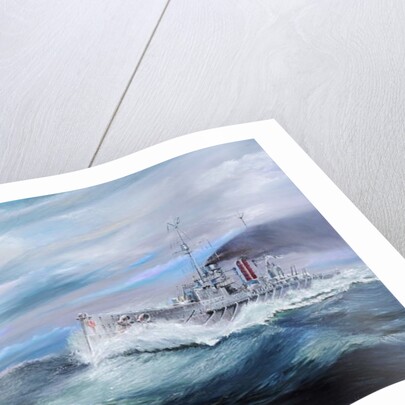 SMS Seydlitz enters Jutland 14:15 pm 31st May 1916, 2018 by Vincent Alexander Booth