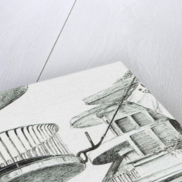 Cafe at Crans - Montana, Switzerland, 2009 by Vincent Alexander Booth