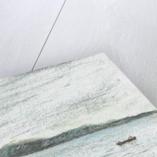 View across water from Jura, 2005 by Vincent Alexander Booth