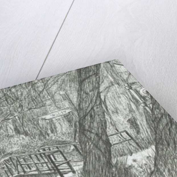 The old metal bridge, Bramhall park, 2004 by Vincent Alexander Booth