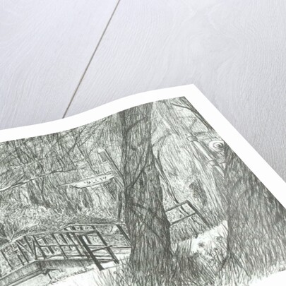 The old metal bridge, Bramhall park, 2004 by Vincent Alexander Booth