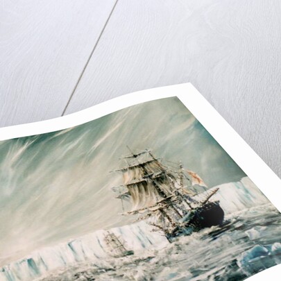 James Clark Ross discovers Antarctic Ice Shelf January 1841, 2006 by Vincent Alexander Booth