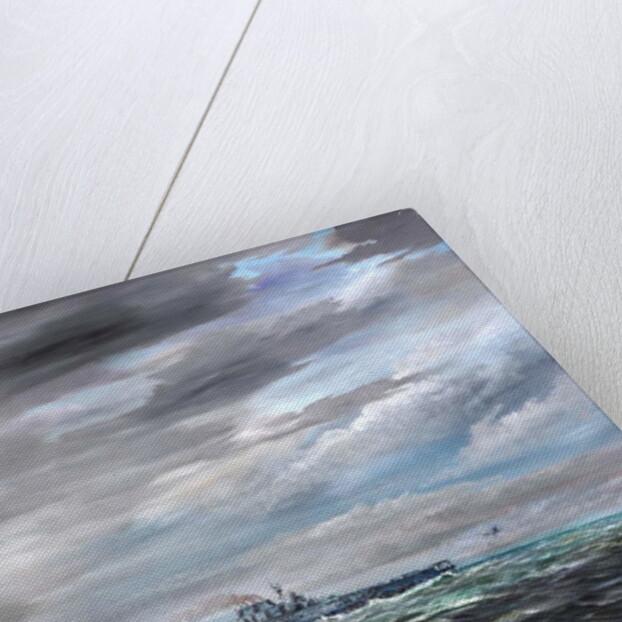 Last B25 leaves USS Hornet 18/04/1942, 2019 by Vincent Alexander Booth