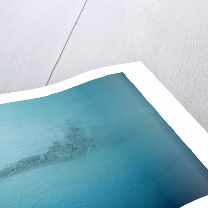 Scharnhorst in morning mist Channel Dash 1942, 2014 by Vincent Alexander Booth