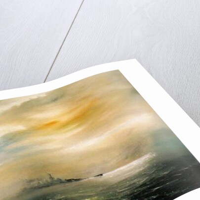 Dawn before the dawn of disaster HMS Hood 1941, 2012 by Vincent Alexander Booth