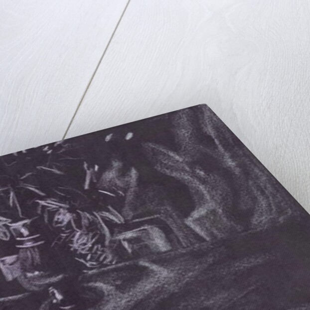 Plant in room by candlelight, 1997 by Vincent Alexander Booth