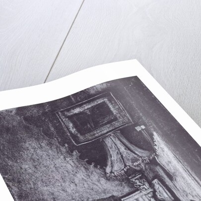 Lamp lit up by candlelight, 1997 by Vincent Alexander Booth