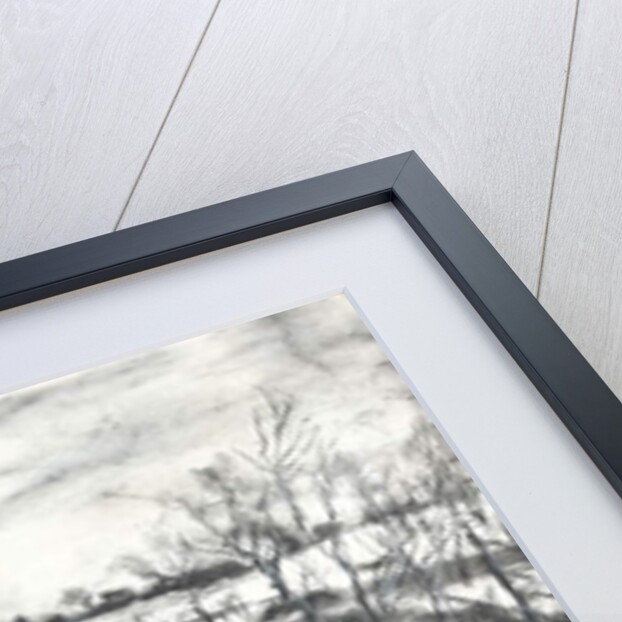 Snow over land at Osmotherley, 1997 by Vincent Alexander Booth