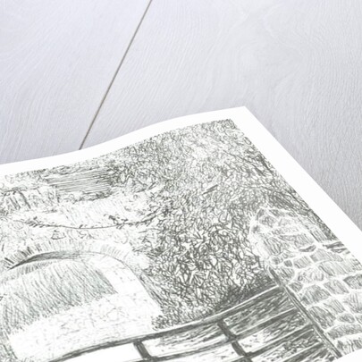 Pathway under archway Isle of Wight, 2012 by Vincent Alexander Booth