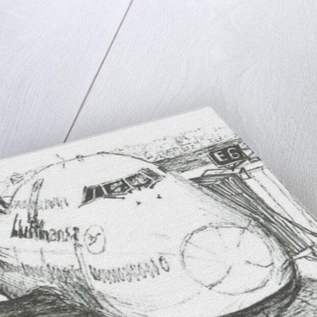 Jumbo Jet at Logan Airport, 2003 by Vincent Alexander Booth