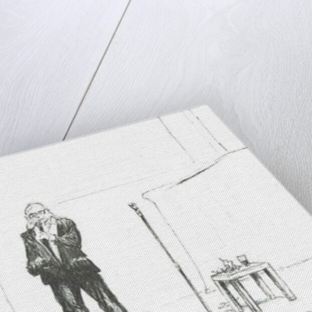 Comedian at Hay on Wye, 2007 by Vincent Alexander Booth