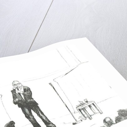 Comedian at Hay on Wye, 2007 by Vincent Alexander Booth