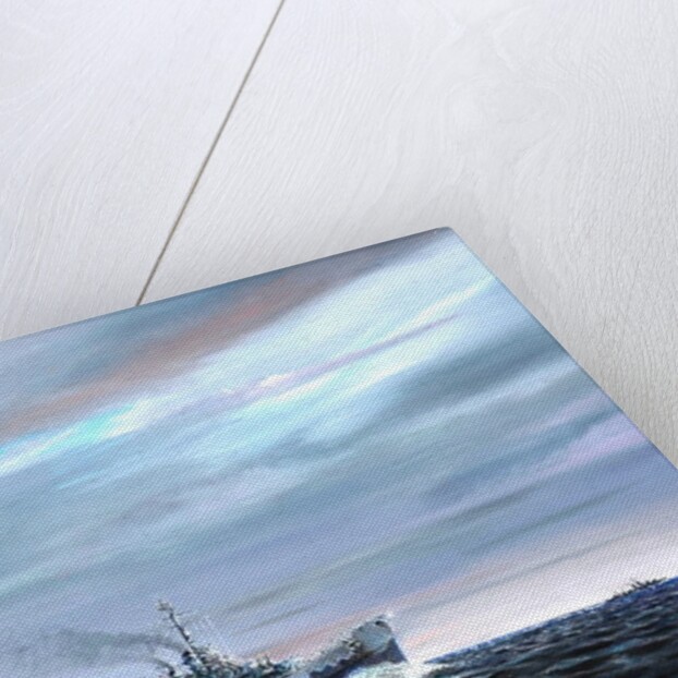 USS Atlanta patrols Guardalcanal 1942, 2019 by Vincent Alexander Booth