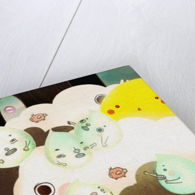 The good old British weather, 2014 digital by Yoyo Zhao