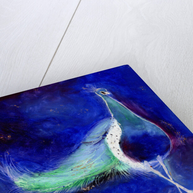 Peacock Blue, 2013 by Nancy Moniz Charalambous