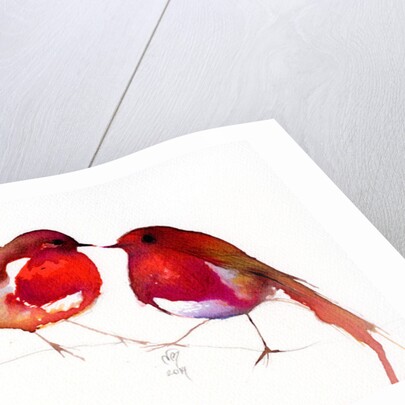 Two Little Ink Birds, 2014 by Nancy Moniz Charalambous