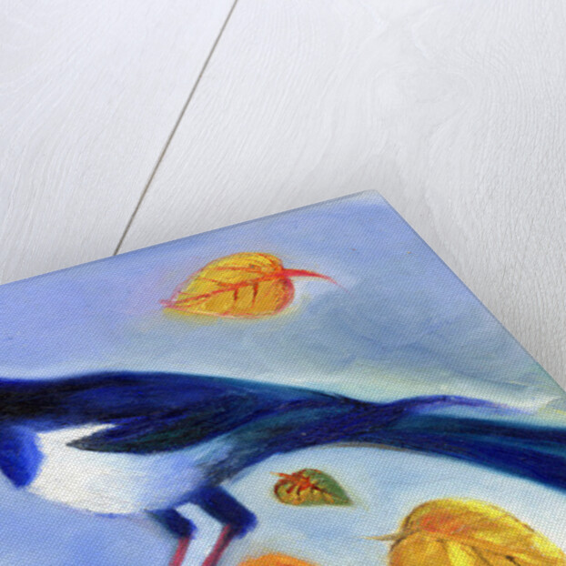 Autumn Magpie, 2012 by Nancy Moniz Charalambous