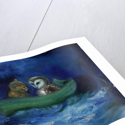 The Owl and the Pussycat, 2014 by Nancy Moniz Charalambous