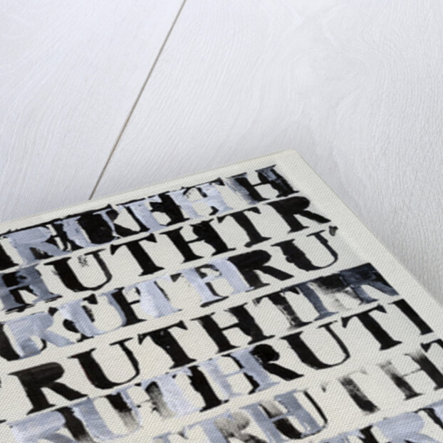 The Truth in Black and White, 2015 by Nancy Moniz Charalambous