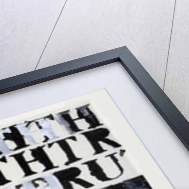 The Truth in Black and White, 2015 by Nancy Moniz Charalambous