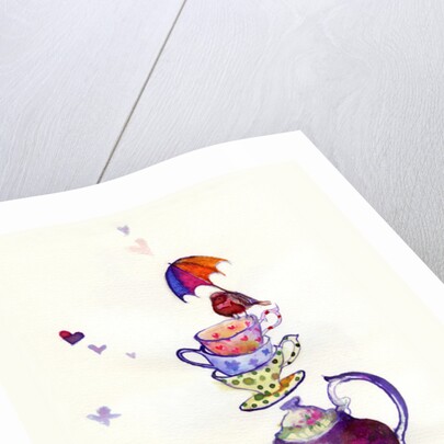 Little Tea bird, 2015 by Nancy Moniz Charalambous