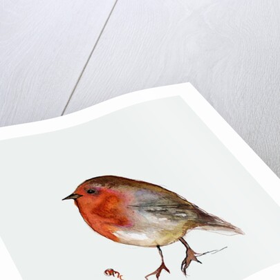 Fat Robin, 2017 by Nancy Moniz Charalambous