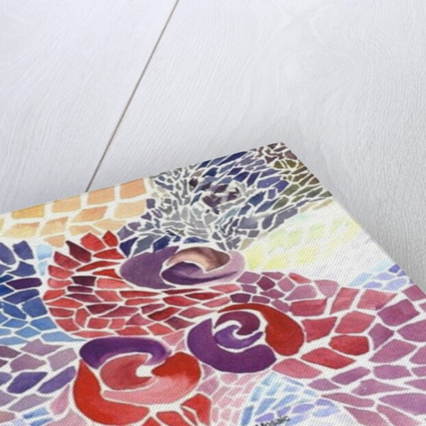 Rose Mosaic, 2002 by Neela Pushparaj