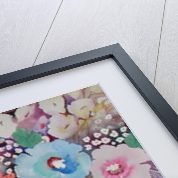 floral quilt by Neela Pushparaj