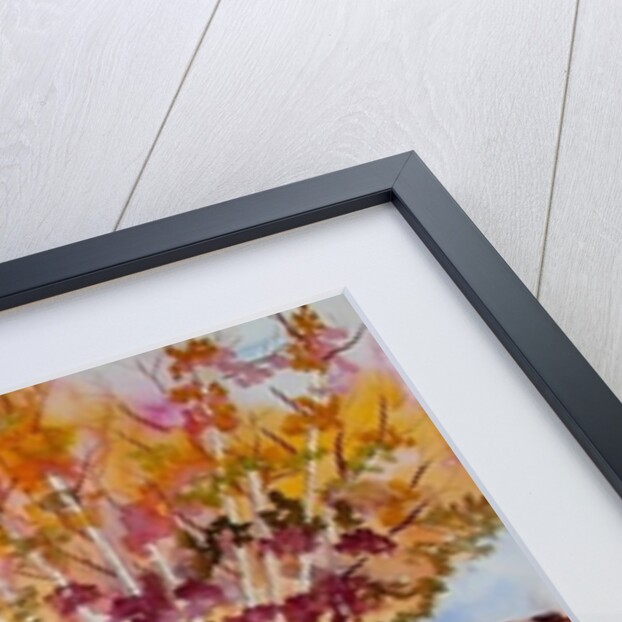 autumn tree tops, 1996 by Neela Pushparaj