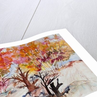 autumn tree tops, 1996 by Neela Pushparaj