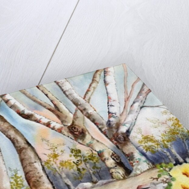 Wild Rose Pond, 2012 by Neela Pushparaj