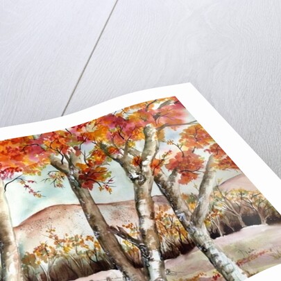 Red Trees, 1998 by Neela Pushparaj