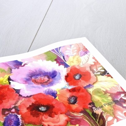 Three Poppies by Neela Pushparaj