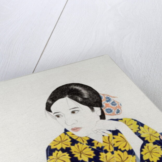 Yellow Kimono, 1996 by Alan Byrne