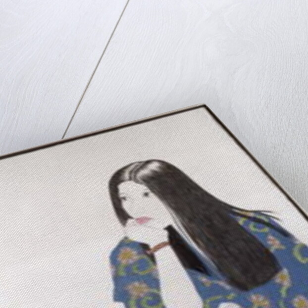 Blue Kimono, 1995 by Alan Byrne