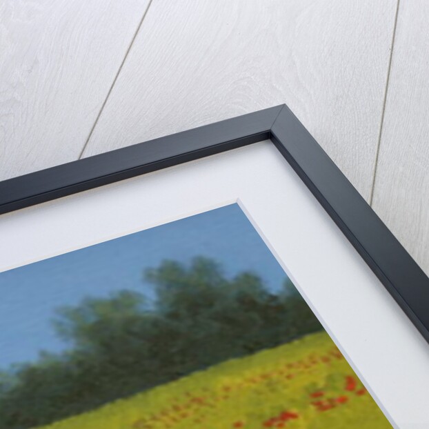 Yellow Field with Poppies, 2002 by Alan Byrne