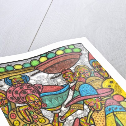 Calabash Market, 2014 by Muktair Oladoja