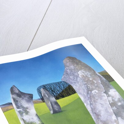 Kilmartin Stones 2, 2018 by Ann Brain