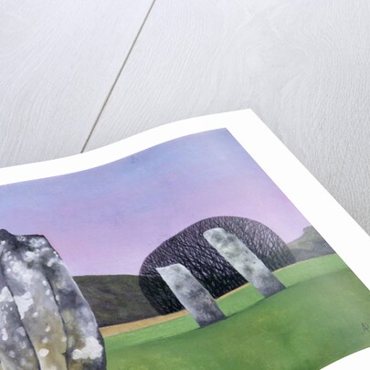 Kilmartin Stones 1, 2018 by Ann Brain