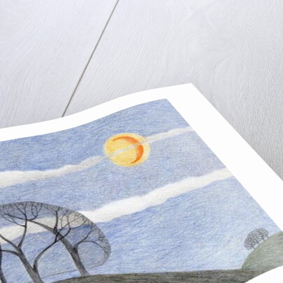 Magic Moon, 2017 by Ann Brain