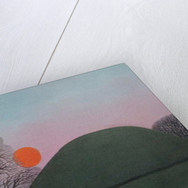 An evening Walk at Brinklow, 2006 by Ann Brain